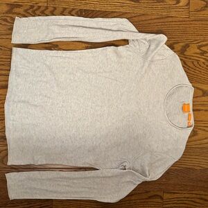 Hugo Boss Gray Long Sleeve Shirt